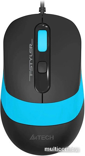 Мышь A4Tech Fstyler FM10S (голубой/черный)