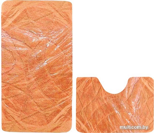 Набор ковриков Gokyildiz Standart 0.5x0.8 CROSS-1509-ORANGE