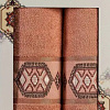 Набор полотенец Merzuka Kilim 50x90/70x140 11715 (оранжевый)