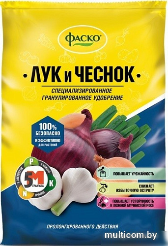 Удобрение Фаско 5М Для Лука и Чеснока 1 кг