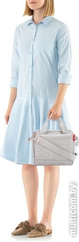 Женская сумка Reisenthel Allrounder Cross MQ7051 mixed dots (серый)