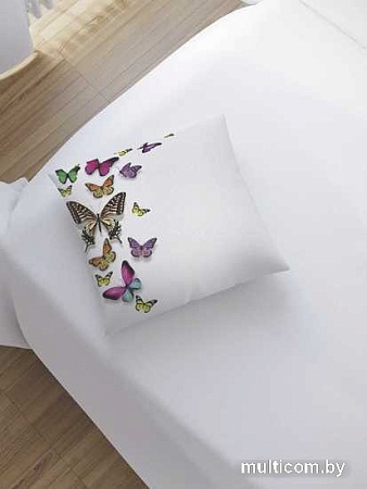 Чехол на подушку JoyArty Вихрь из бабочек sl_15890