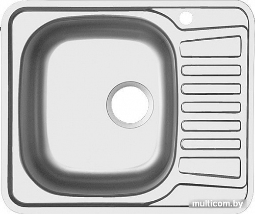 Кухонная мойка Ukinox Комфорт COM580.480 --GT6K 2L-