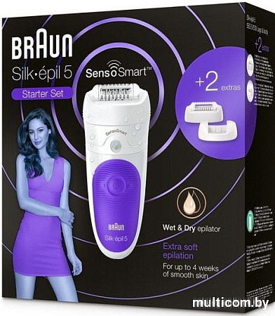 Эпилятор Braun Silk-epil 5 SensoSmart 5/500 Wet&Dry