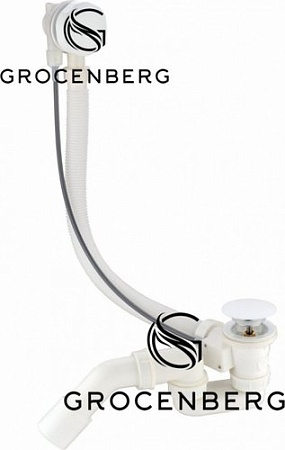 Слив-перелив Grocenberg GB240 (белый)