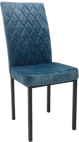 Стул САВ-лайн Пегас (черный/синий)