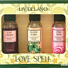 Подарочный набор Liv Delano Love Spell Спрей для тела Bloom Flora + Lost Cherry + Pink Rose 3x100 мл