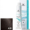 Крем-краска для волос TNL Professional Million Gloss 4.8 100 мл
