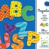Магниты для магнитной доски Djeco Латинские буквы 03100