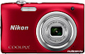 Фотоаппарат Nikon Coolpix A100 (красный)