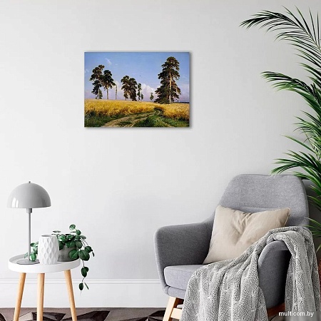 Картина Stamprint Рожь И.И. Шишкин PT024 (50x70)