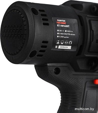 Гайковерт Runtec RT-IW1400T (с 2-мя АКБ, кейс)