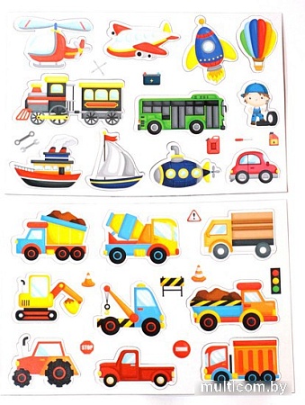 Развивающая игра Десятое королевство Магниты Транспорт 04010