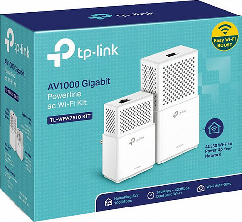 Комплект powerline-адаптеров TP-Link TL-WPA7510 KIT