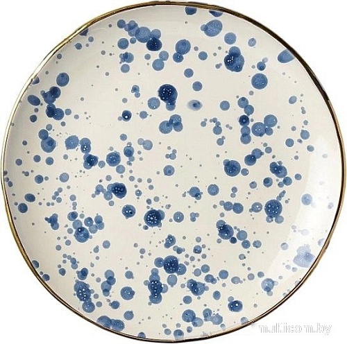 Тарелка десертная Bitossi Pois FTB00624 (синий)