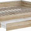 Кровать с выдвижным спальным местом Mio Tesoro Кастор раздвижная 80x200 2.03.08.130.3 (дуб сонома)