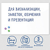 Магнитно-маркерная доска BRAUBERG стеклянная 40x60 см (белый)