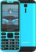 Мобильный телефон Maxvi X10 (голубой)