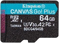 Карта памяти Kingston Canvas Go! microSDXC 64GB SDCG4/64GB