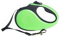 Поводок-рулетка XCHO Лента 3м (XS, зеленый/черный)