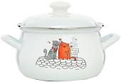 Кастрюля Эстет Влюбленные коты ЭТ-72815