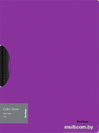 Папка для бумаг Berlingo Color Zone FCl_A4060 (фиолетовый)