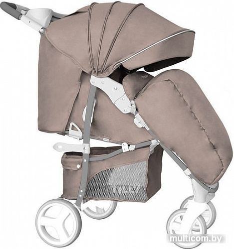 Коляска прогулочная «книга» Baby Tilly Twist T-164 (sesame beige)