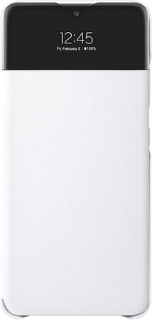 Чехол Samsung S View Wallet Cover для Samsung Galaxy A32 (белый)