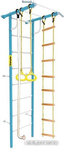 Шведская стенка (лестница) Kampfer Strong Kid Wall Pastel (стандарт, голубой океан)