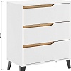 Комод ЭлиГард Eyva 3S (белый)