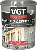 Эмаль VGT Профи по дереву ВД-АК-1179 1 кг (стальной серый)