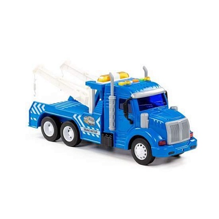 Автомобиль с краном Полесье Профи 86570 (синий)