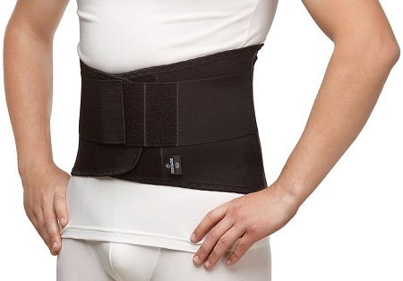 Корсет ортопедический пояснично-крестцовый Польза м.1104 рост1 тип 321-I (р.3, черный)