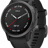 Умные часы Garmin Fenix 6s Sapphire (серый DLC/черный)