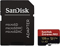 Карта памяти SanDisk Extreme PRO SDSQXCY-128G-GN6MA microSDXC 128GB (с адаптером)