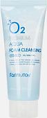 FarmStay Пенка для умывания O2 Premium Aqua Foam Cleansing (100 мл)