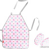 Фартук для рисования Erich Krause Pink Flowers 48289