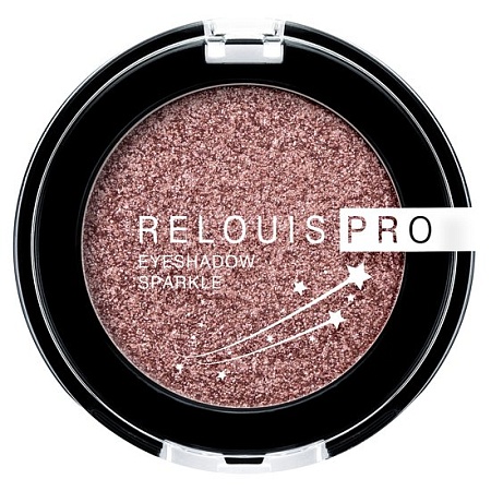 Тени для век Relouis Pro Eyeshadow Sparkle (06 dusty rose) 2.9 г