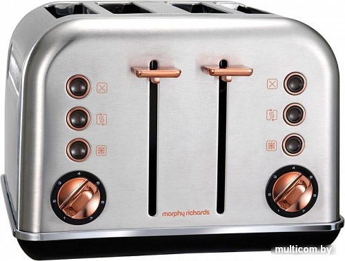 Тостер Morphy Richards Accents Rose Gold Brushed 242105