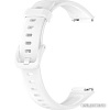 Ремешок Rumi силиконовый для Huawei Band 7 (белый)