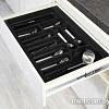 Лоток для столовых приборов Starax S-2283-A (антрацит)