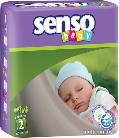Подгузники Senso Baby Mini 2 (80 шт)