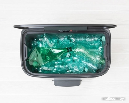 Brabantia Bo Pedal Bin 60 л (черный матовый)