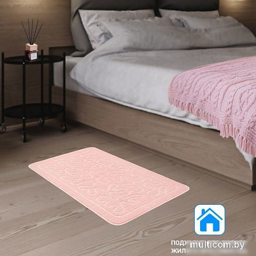 Коврик для ванной Shahintex РР 50x80 (фламинго)