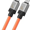 Кабель Baseus CoolPlay Series USB Type-C - USB Type-C (2 м, оранжевый)