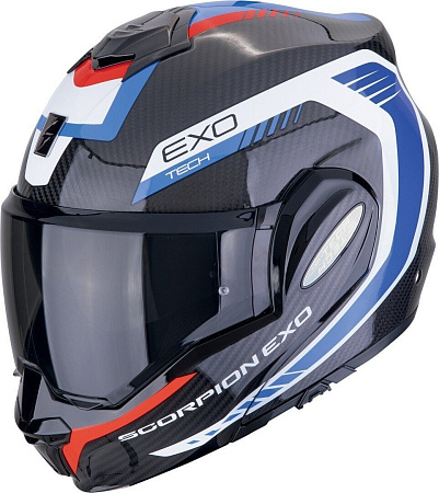 Scorpion Exo Exo-Tech Evo Carbon Cosy (р. M, карбон/синий/красный)