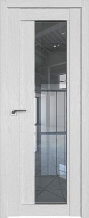 Межкомнатная дверь ProfilDoors 2.72XN 60x200 (монблан/стекло прозрачное)