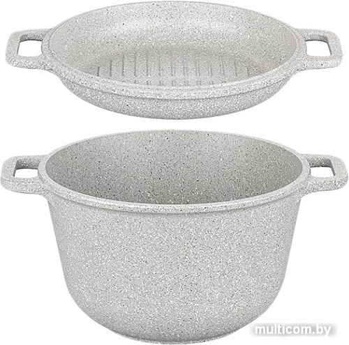 Казан Elan Gallery Гармония вкуса 120444 (серый агат)