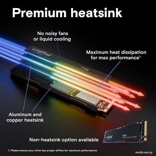 SSD Crucial T705 4TB CT4000T705SSD5