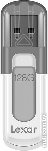 USB Flash Lexar JumpDrive V100 128GB (белый)